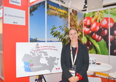 BC Cherry Association Abbey Nyberg, represents growers and exporters.